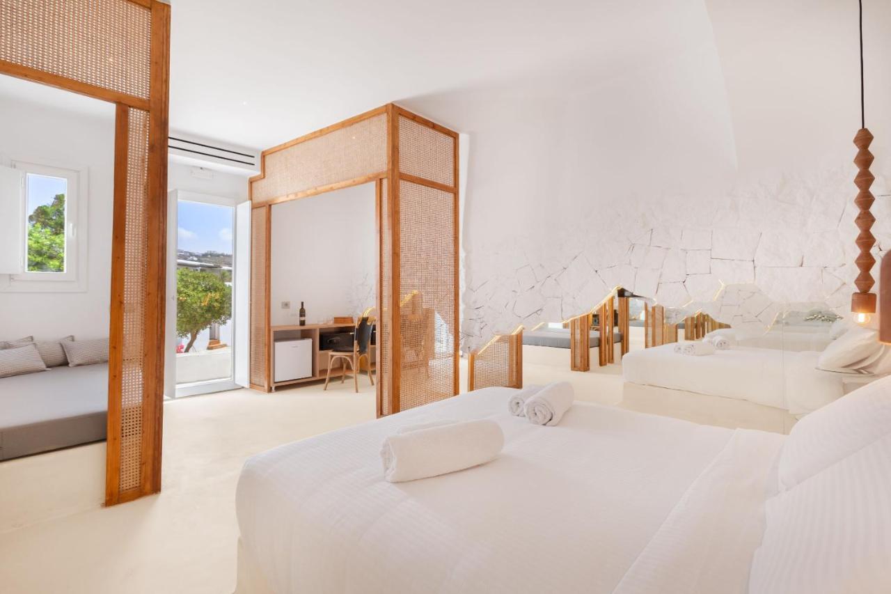 Faos Exclusive Suites Ornos  Exteriör bild